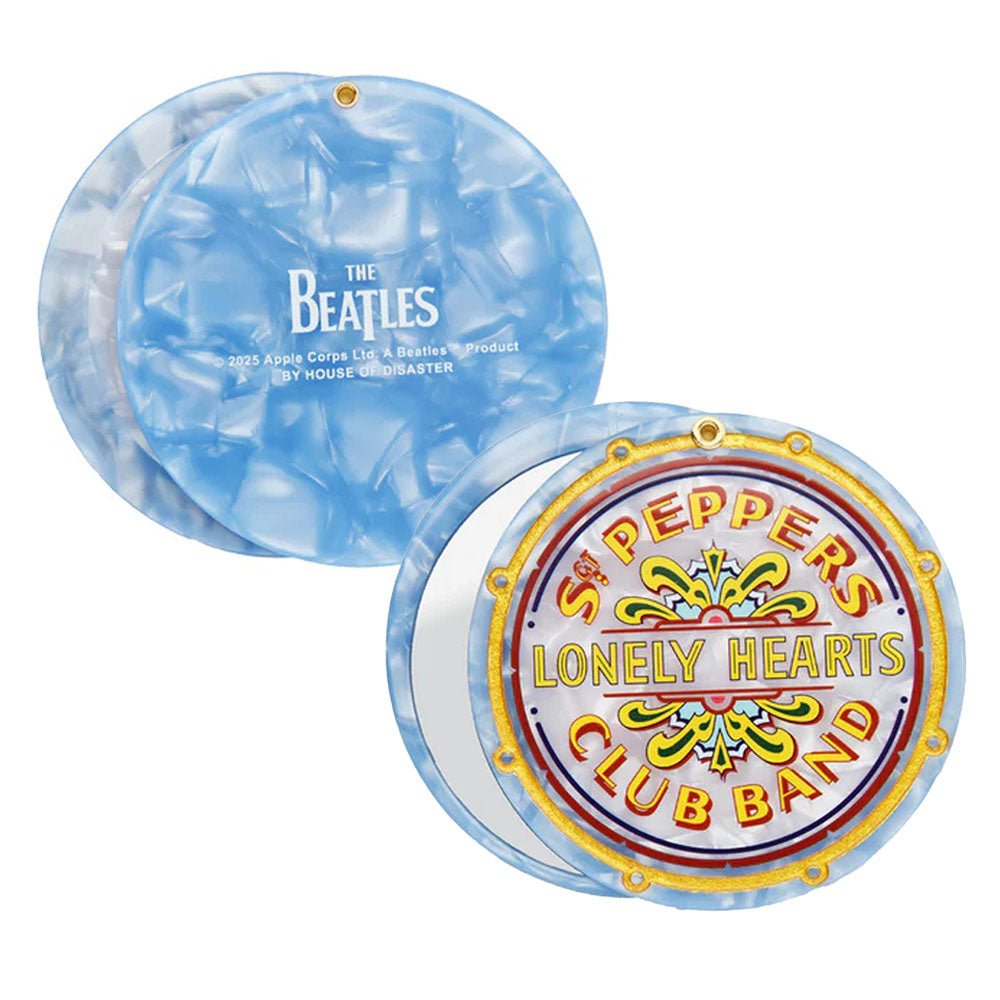 THE BEATLES ビートルズ (結成 65周年 ) - Sgt. Pepper's Lonely Hearts Club Band / コンパクトミラー / ファッション雑貨 - PGS